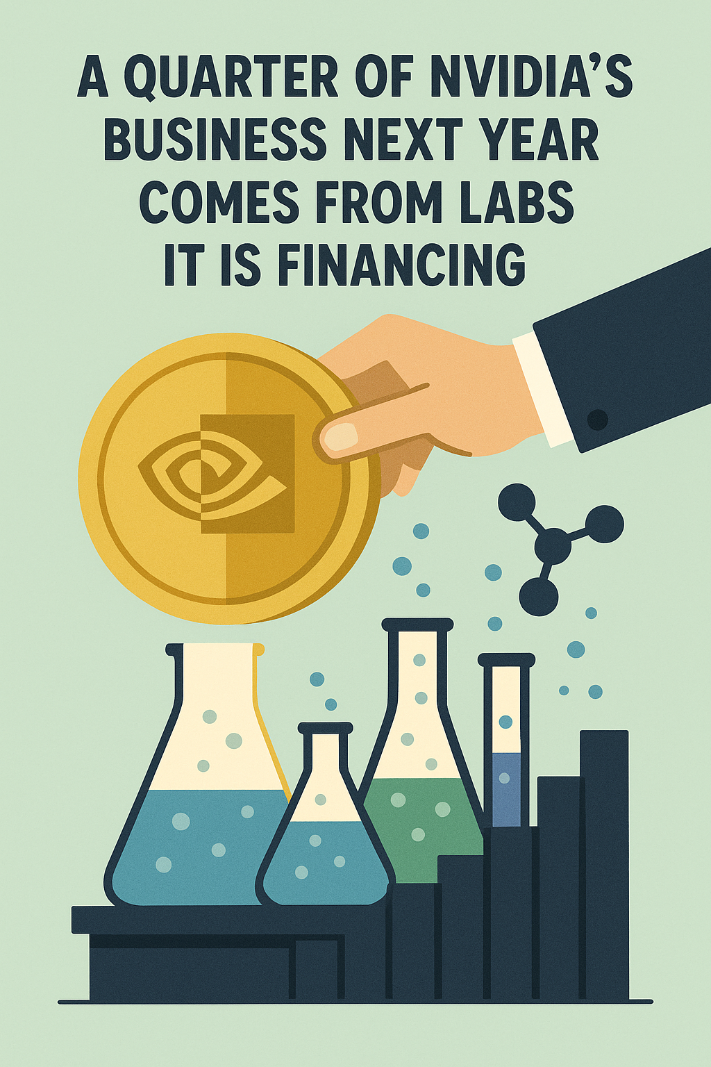**Nvidia-Funded Labs Set to Account for a Quarter of Its Business Next Year**