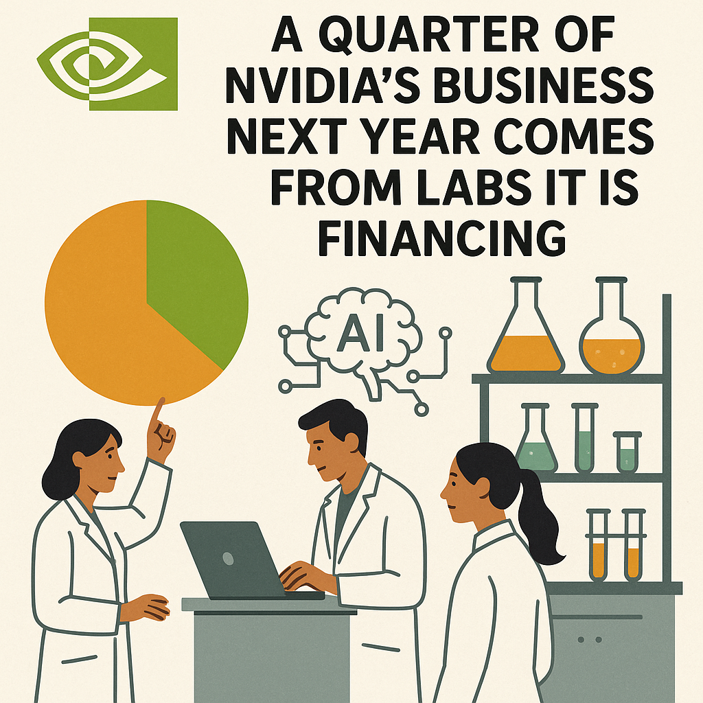 **Nvidia’s Lab-Funded Growth: A Quarter of Next Year’s Business Tied to Labs It Finances**