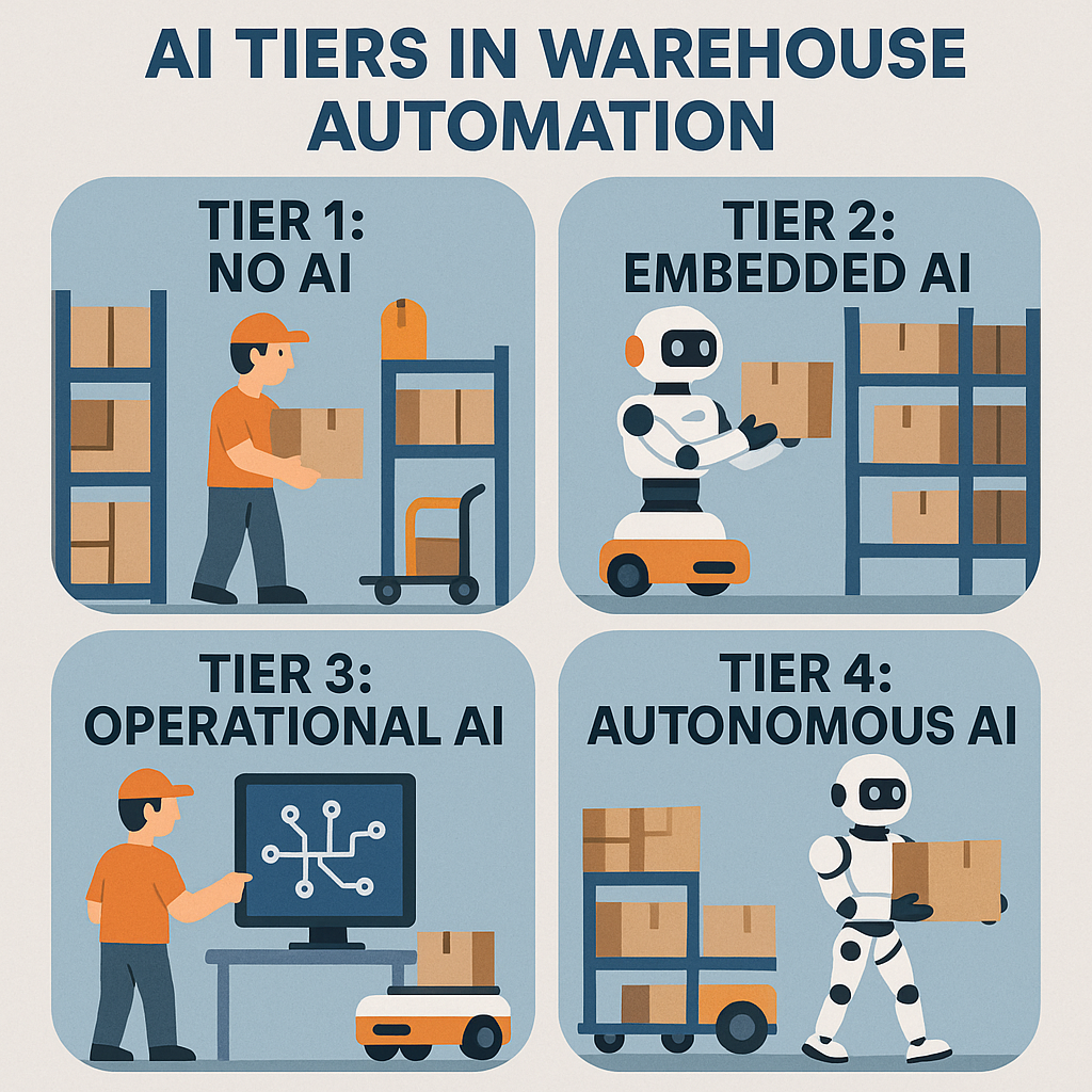 **Gartner Defines Four Tiers of AI-Driven Warehouse Automation**